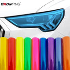 Car Light Film Customized Car Color Tint Headlight Taillight Fog Light Vinyl Film Rear Lamp Tinting Films Exterior Accessory