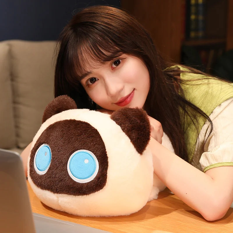 Long Cat Caterpillar Plush Toy – Soft Stuffed Pillow Cushion