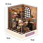 Kitten Mini Doll House 3D Wooden Puzzle DIY Miniature Building Kit