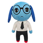Horror Animal Hospital Plush Toy Blue Dog Soft Stuffed Cartoon Doll Collectible For Adult Fans Home Decoration Christmas Gifts