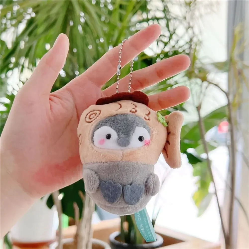 Cute Penguin Plush Keychain Bag Charm for Girls and Kids Gift