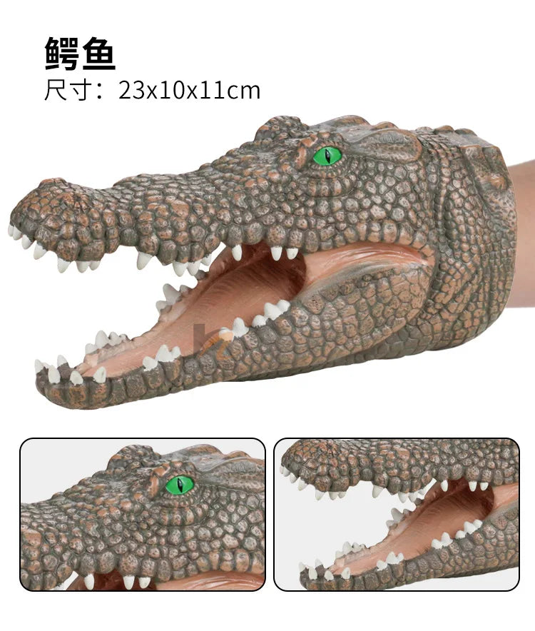 Realistic Dinosaur Hand Puppet Toy