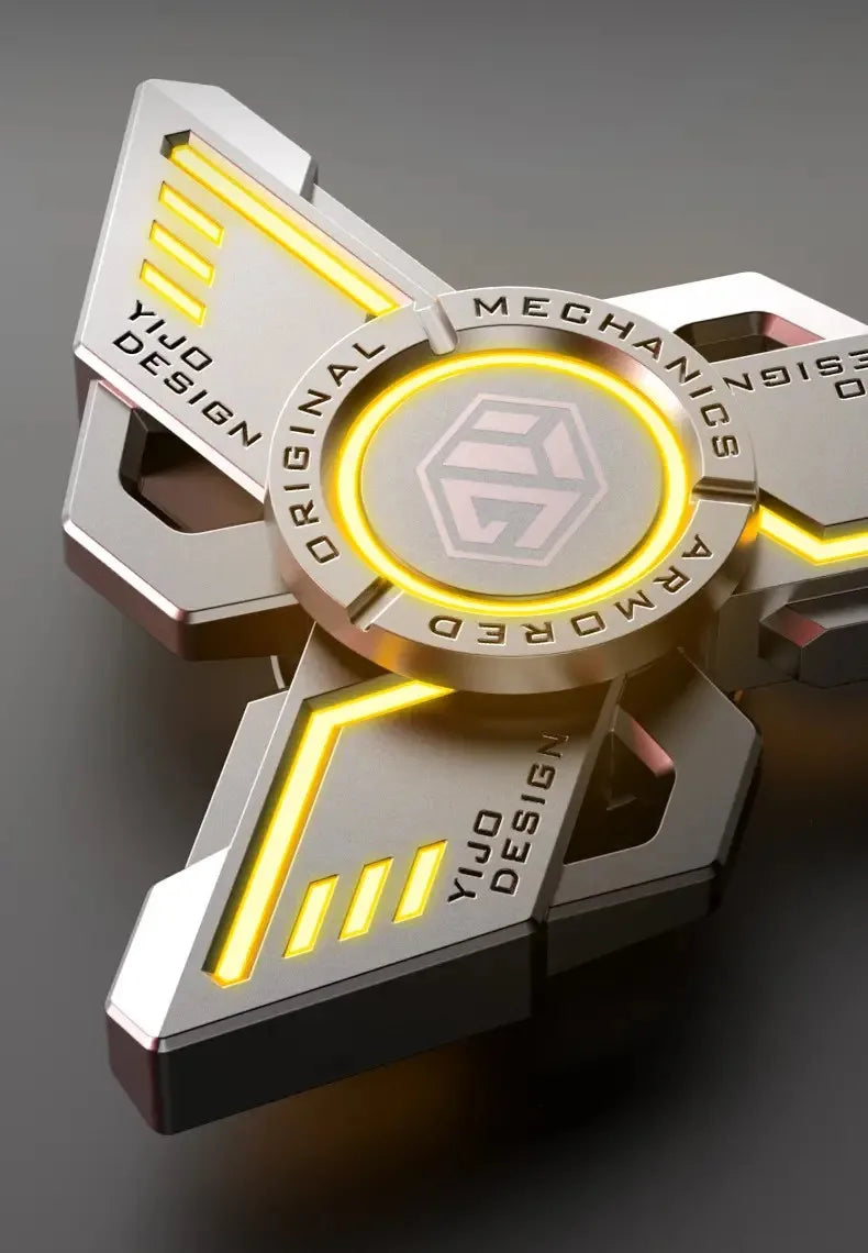 Glow Metal EDC Fidget Spinner Stress Relief Hand Toy