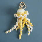 Ocean Animal Crochet Keychain Tropical Fish Bag Charm
