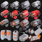 Building Blocks RC Motor Power Functions Kit with Remote Control