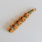 Korean Style Boho Macrame Phone Wristlet Keychain Strap