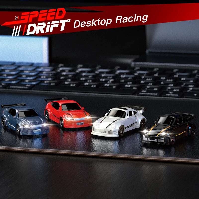 KF20 1:64 Mini 4WD RC Drift Racing Car with Full Proportional Control