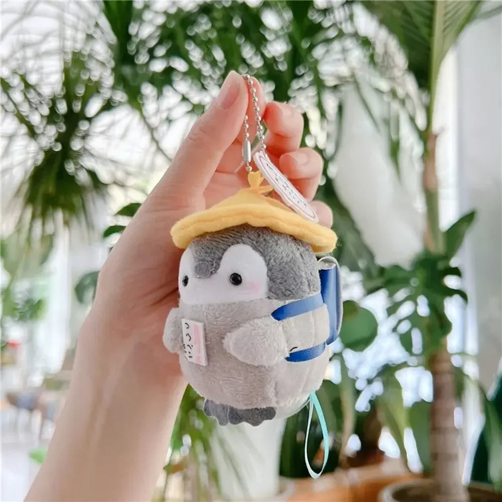 Cute Penguin Plush Keychain Bag Charm for Girls and Kids Gift
