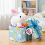 Electric Walking Bunny Plush Toy for Interactive Kids Playtime
