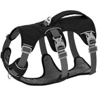 Escape Proof Nylon Dog Harness Reflective Dog Harnesses Durable Pet Vest With Handle Adjustable for Small Medium Large Dogs Pug