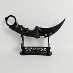 Night Talon Karambit Toy – Safe Cosplay Claw Knife with Sheath