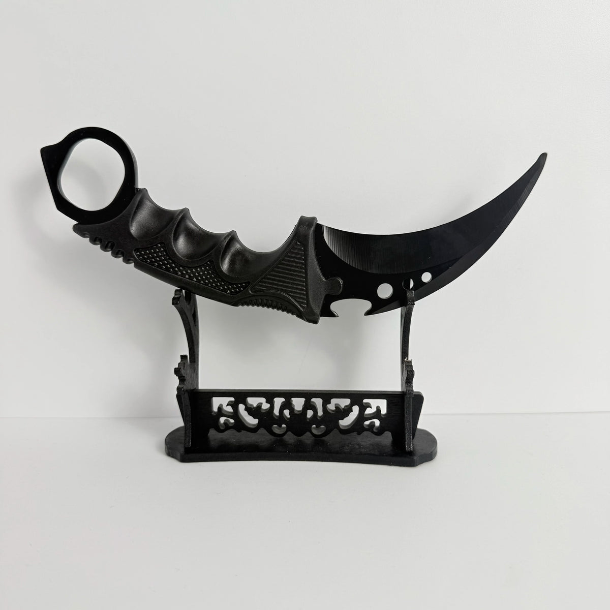 Night Talon Karambit Toy – Safe Cosplay Claw Knife with Sheath