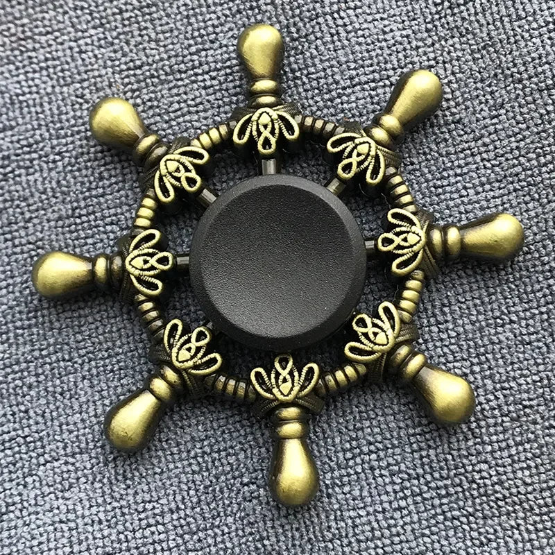 Bronze Metal Alloy R188 Silent Fidget Spinner
