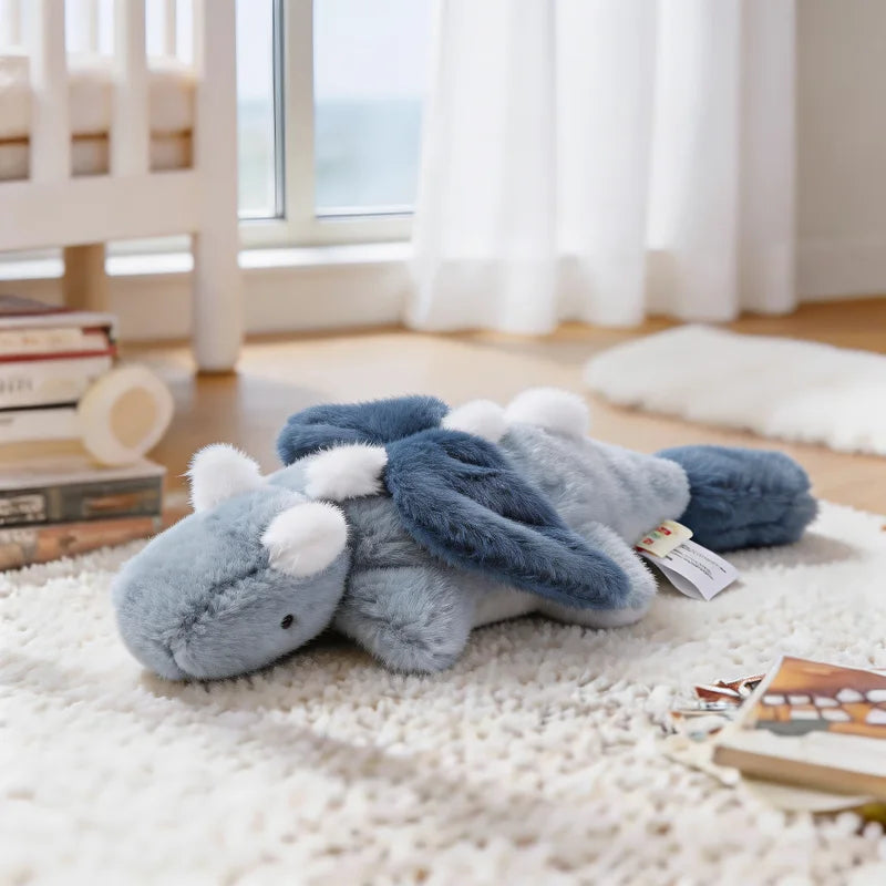 Cute Flying Dragon Plush Toy Soft Stuffed Dragon Doll for Kids