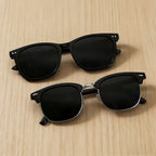 2PCS Y2K Retro UV400 Fashion Sunglasses for Women & Men