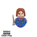 Halloween New Bricks Building Blocks Terrifier Death Megan Mini Figures Minifigures Toys Bricks Gifts For Children Adults