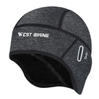 Winter Fleece Thermal Cycling Skull Cap for Outdoor Sports