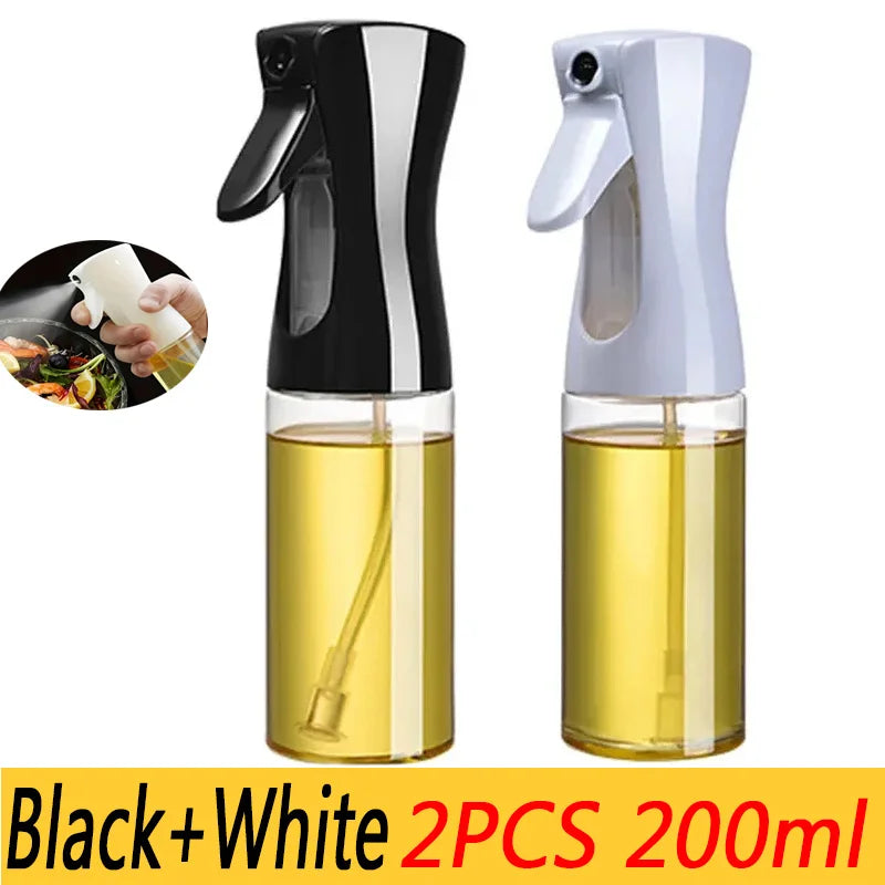 Dual-Use Oil Spray Bottle – Cooking Mister & BBQ Oil Brush