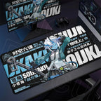Hot Game Zenless Zone Zero New Mousepad 900x400mm Laptop Non-slip Keyboard Desk Pad XXL Anime Girl Hoshimi Miyabi Rubber Playmat