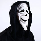 Quality Halloween Movie Scream Horror Face Mask Realistic Creepy Ghost Masks Stick Tongue Out Funny Scary Cosplay Costume  Props