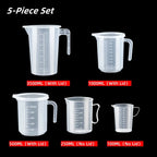 Food Grade Plastic Measuring Cup with Scale – Graduated Kitchen Measuring Jug