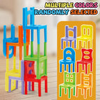 Educational Chair Stacking Balance Building Blocks Toy Set