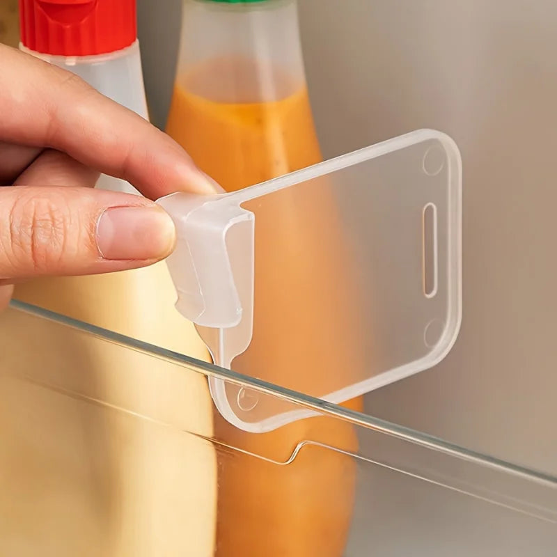Adjustable Refrigerator Storage Divider for Shelf Organization Board