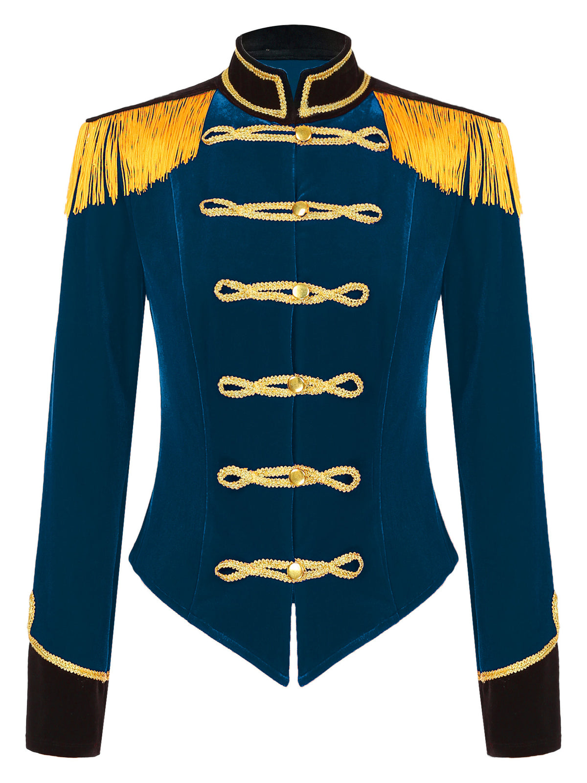 Women Circus Ringmaster Costume – Showman Tailcoat Jacket Outfit