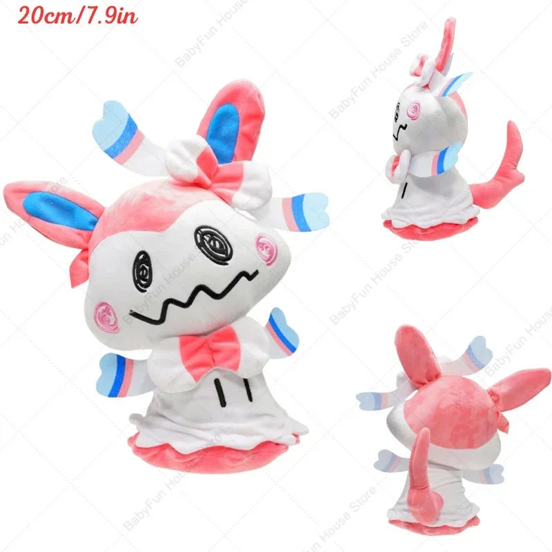 Pokemon Shiny Mimikyu Plush Toys Mimikyu Cos Charizard Snorlax Umbreon Vaporeon Sylveon Eevee Espeon Leafeon Peluche Dolls Gifts