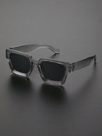 Classic Square Plastic Frame Sunglasses for Men & Women