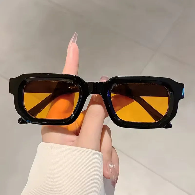 Vintage Rectangle UV400 Fashion Sunglasses for Men & Women