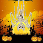 Halloween Horror Bats Skeleton Mouse Scorpion Lizard Bonez Skeleton Model Festival Decor Party Creepy Halloween Party Decoration