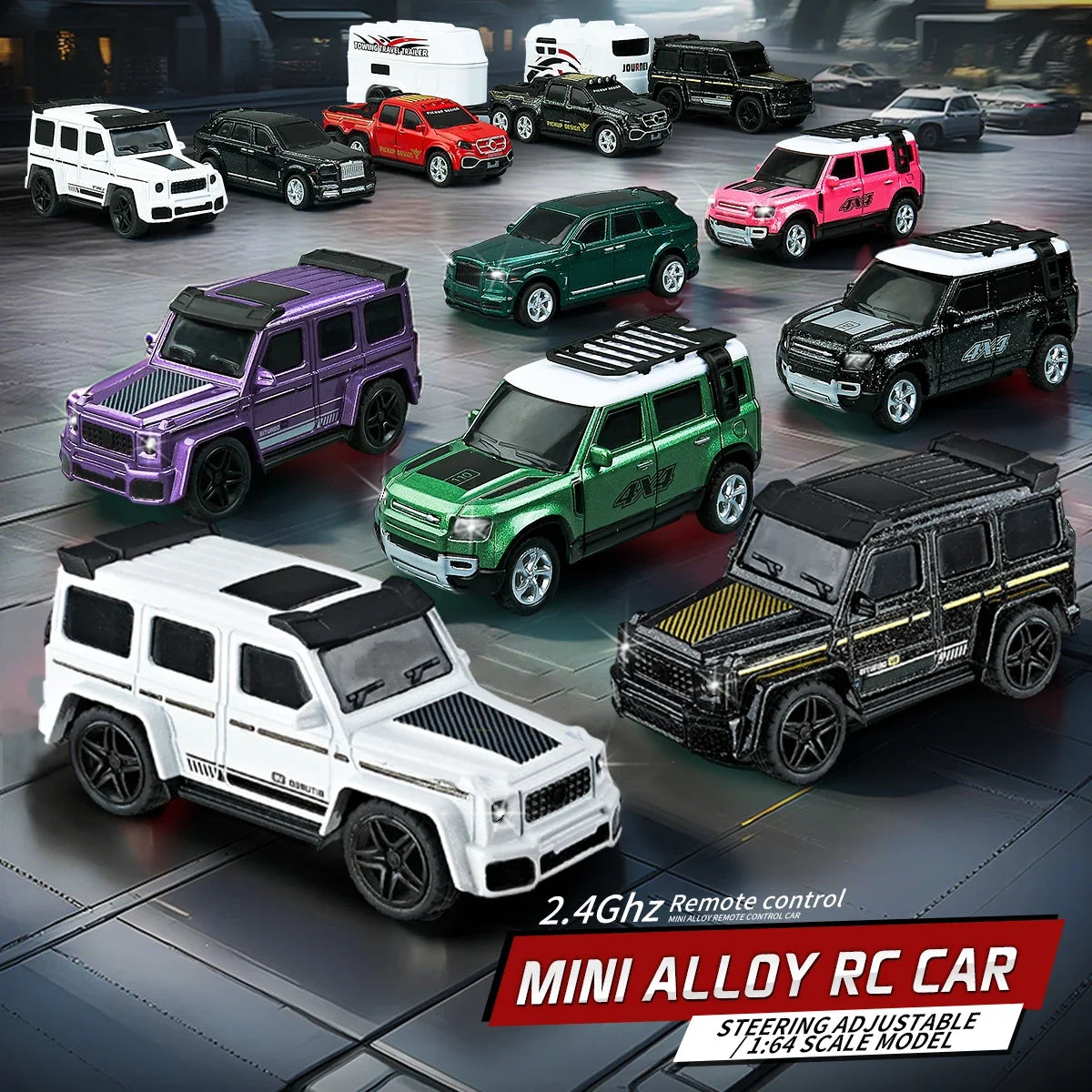 Mini 1:64 Alloy Remote Control Car