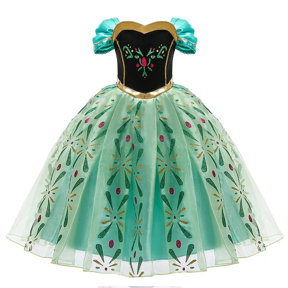 Girls Princess Costume Dress – Cinderella, Snow White & Rapunzel Outfit