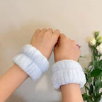 Face Wash Headband & Absorbent Wristband Spa Set