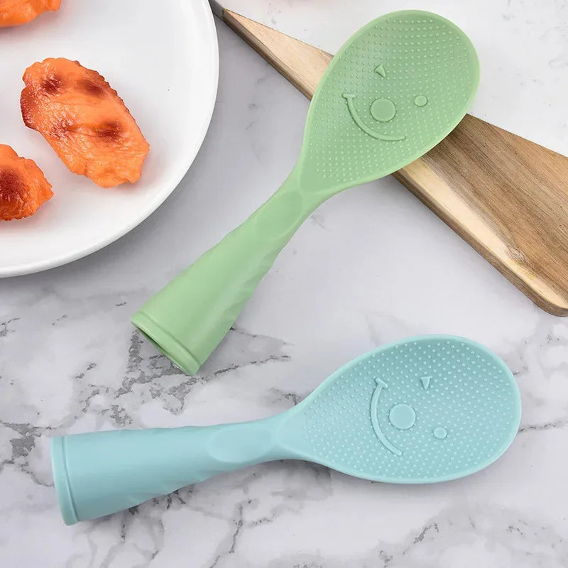 Serve Rice Effortlessly with the Non-Stick Standing Rice Spoon