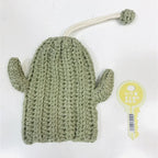 Cute Crochet Cactus Keychain Decorative Bag Charm