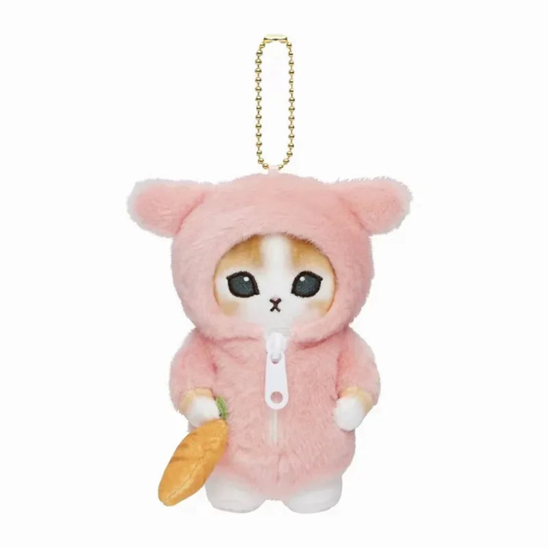 Mofusand Anime Plush Keychain Cute Cat Bag Charm