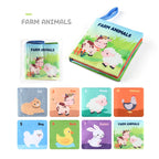 Soft 3D Touch & Feel Baby Cloth Book