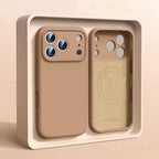Magnetic Original Liquid Silicone Phone Case For iPhone 18 17 16 15 14 13 Pro Max 17Pro 18 For Magsafe Wireless Cases Soft Cover