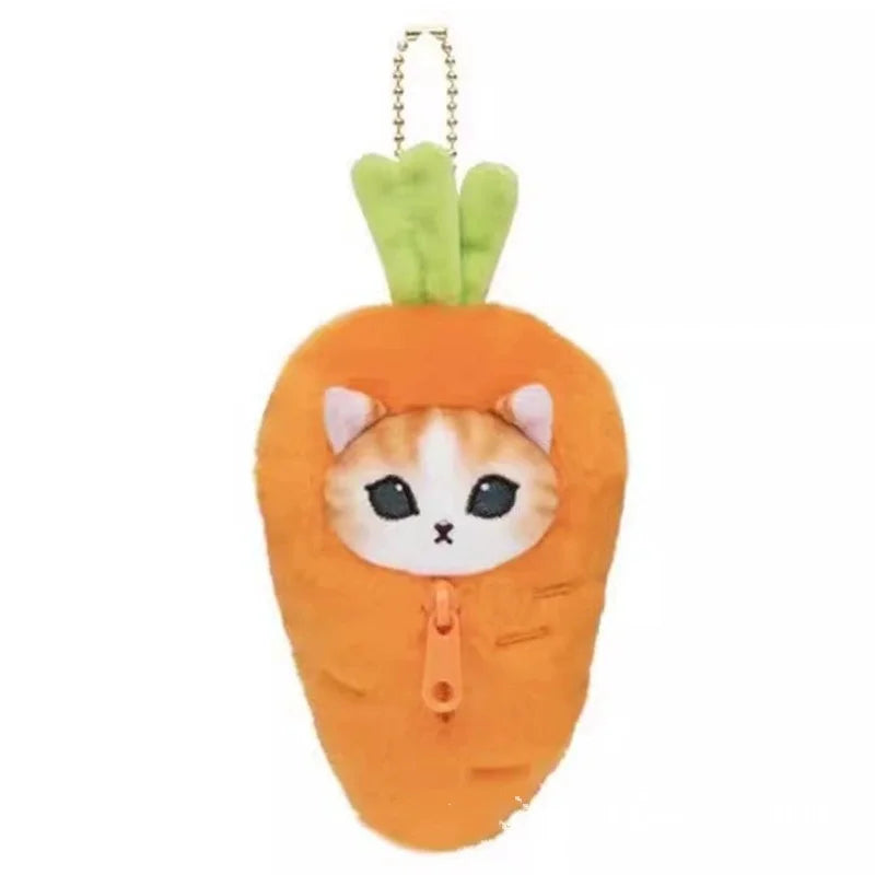 Mofusand Travel Plush Keychain Anime Cat Bag Charm Gift Toy