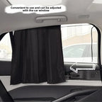 Suction Cup Curtain In The Car Window Sunshade Cover Cartoon Universal Side Window Sunshade UV Protection for Kid Baby Children