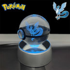 Pokémon 3D Crystal Poké Ball LED Night Light Collectible Figure