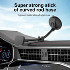 Universal Magnetic Phone Holder Car Long Arm Windshield Dashboard Magnet Car Holder Mount Dock for Phone Mobile Stand for IPhone