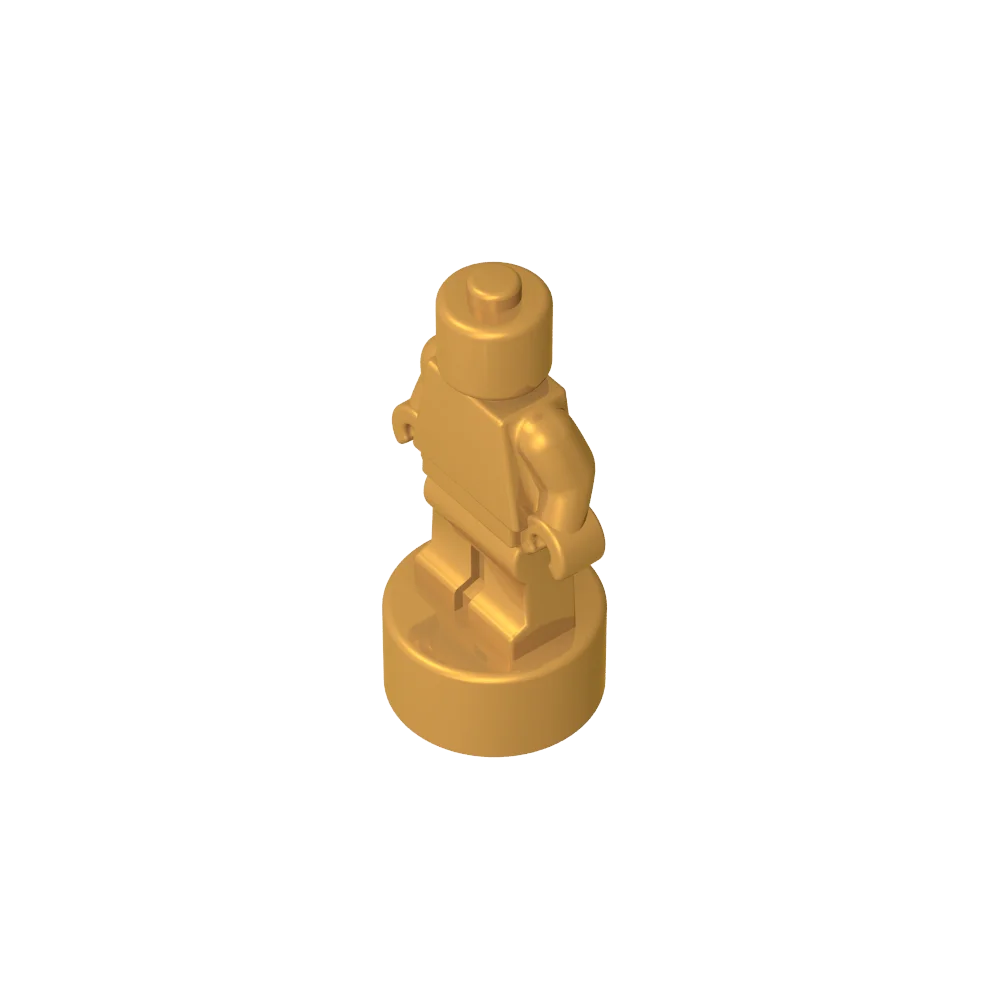 Gobricks GDS-M373 Minifig Trophy Statuette compatible with lego G90398 Assembles Building Blocks children's toys