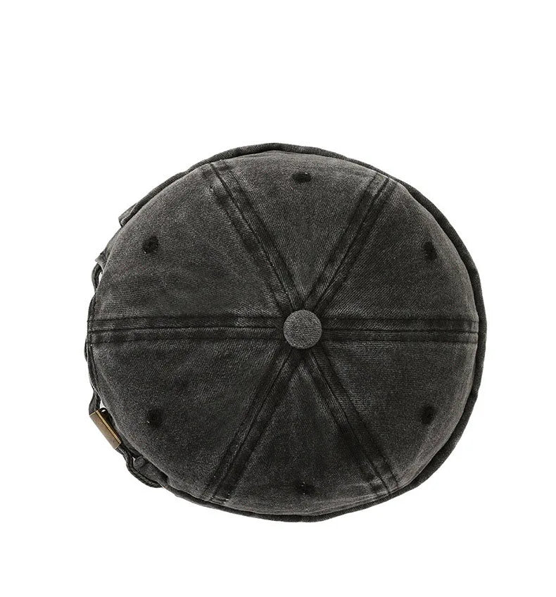 Street Style Washed Hip Hop Baseball Cap for Everyday Casual Wear