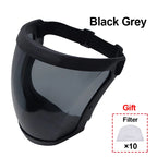 Transparent Kitchen Face Shield Anti-Fog Protective Visor for Cooking