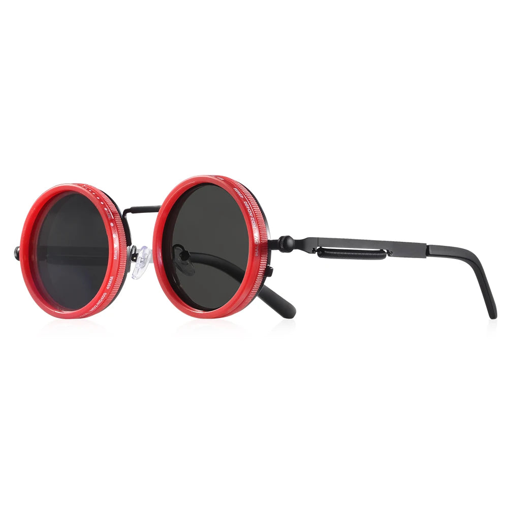 CRIXALIS ND9 Adjustable Polarized Round UV400 Sunglasses