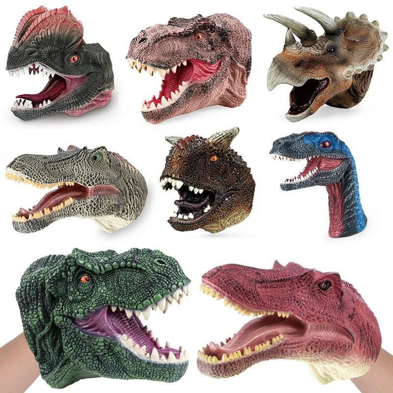 Realistic Dinosaur Hand Puppet Toy