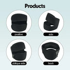1PC Pressurized Knee Wrap Sleeve Support Bandage Pad Elastic Braces Knee Hole Kneepad Safety Basketball Tennis Cycling